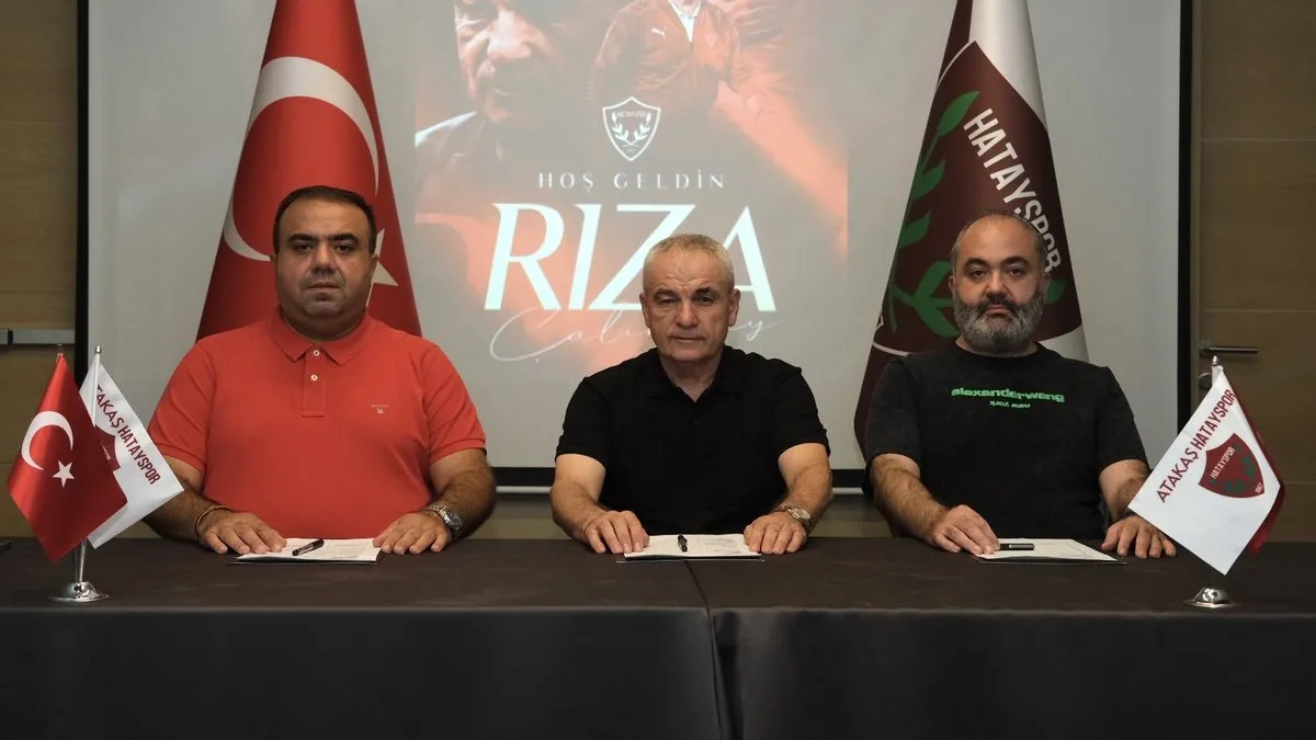 Hatayspor’da Rıza Çalımbay dönemi