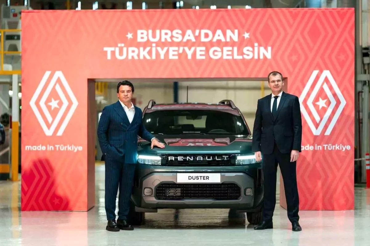 Renault Duster Türkiye’de Üretime Başladı