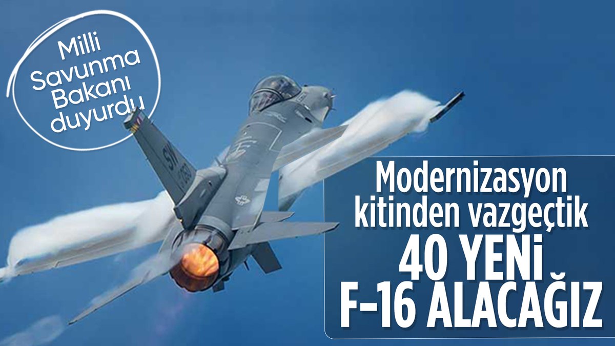 Yaşar Güler’den F-16 alım sürecine ilişkin açıklama